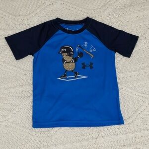 Under Armour and Columbia kids shirts